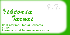 viktoria tarnai business card